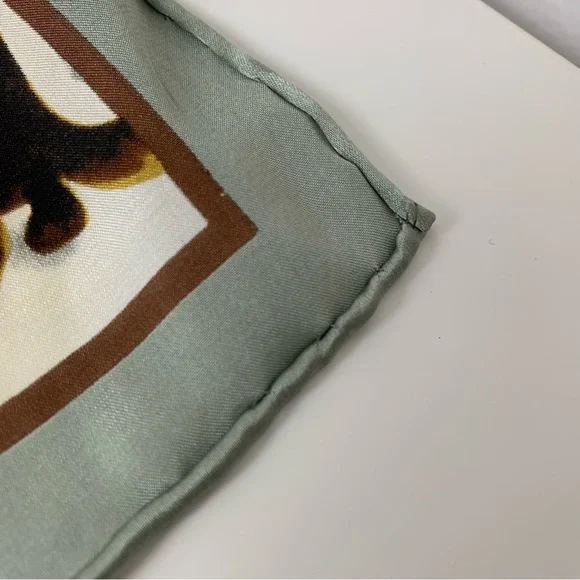 Silk Scarf Pieter Bruegel Hunters In The Snow Square Nature Winter Handmade Read - Picture 12 of 12